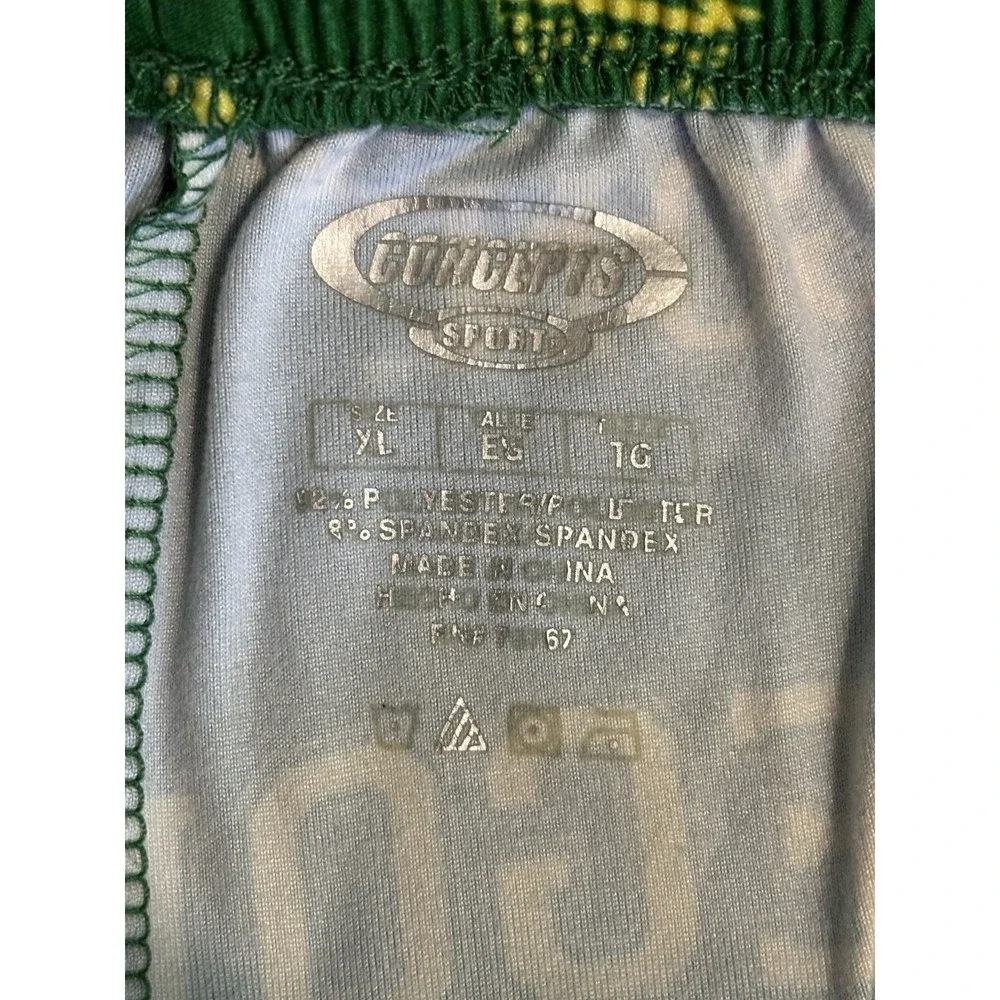 Oregon Ducks Football Boxer Lounge Logo Shorts Men's Size XL Concepts College